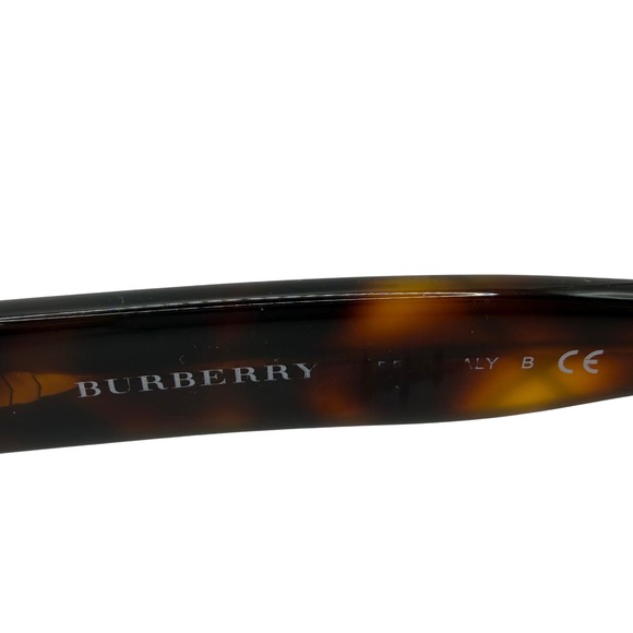 Burberry B2094 3316 Tortoiseshell Rectangle Eyeglasses Frames only Italy Women